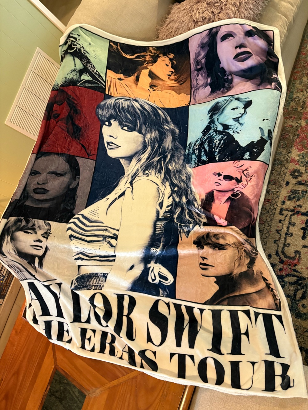 Taylor Swift Eras Tour Blanket